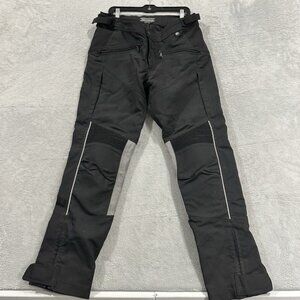 BMW Motorrad Santiago Motorcycle Pants Black Size 42R US Armoured Pants